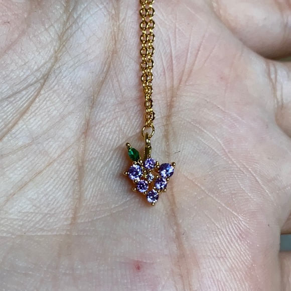 Jewelry - 💍Gold Plated Grape Necklace💍